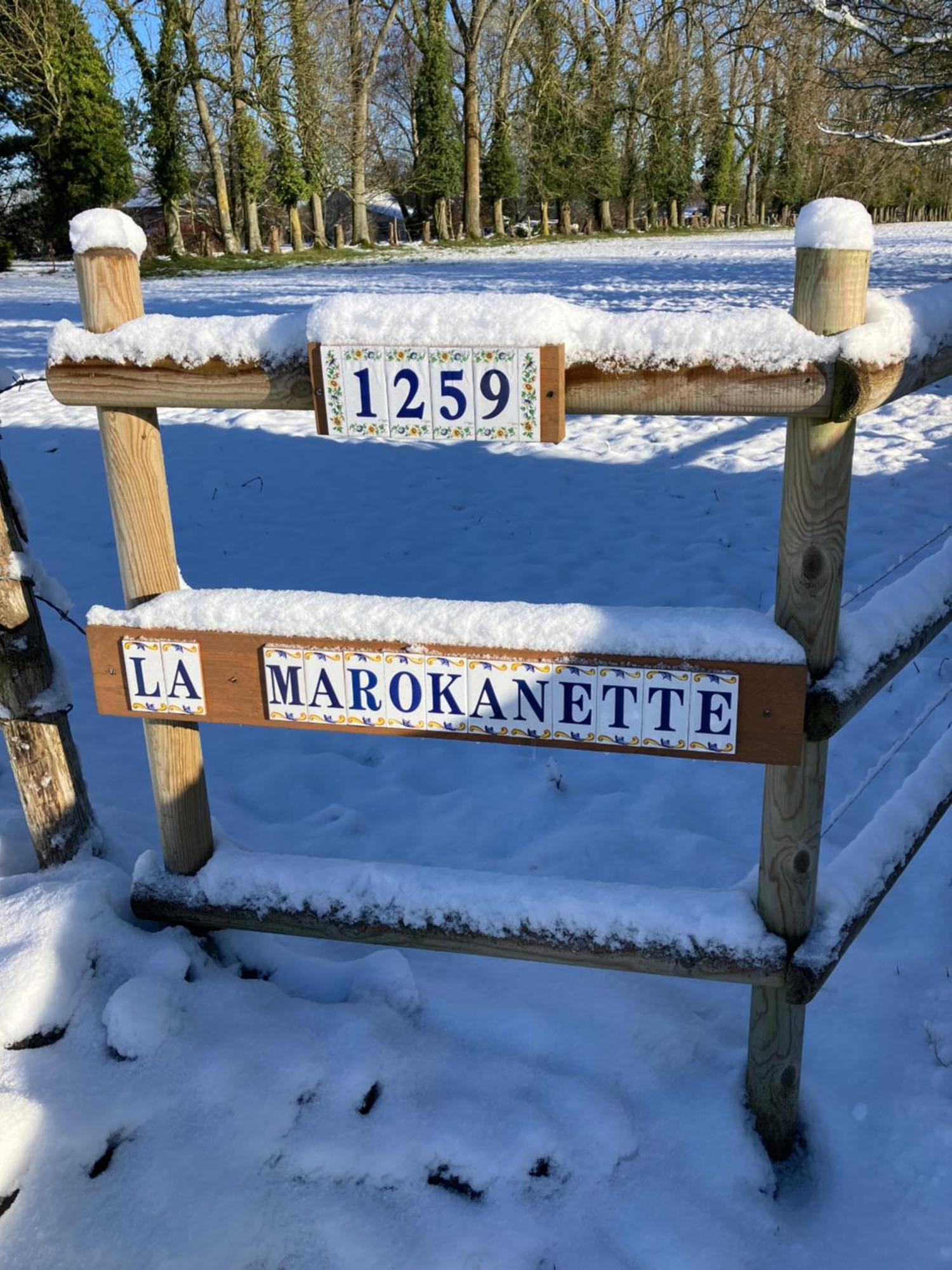 La Marokanette Saint-Maclou-de-Folleville Buitenkant foto